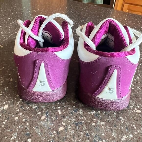 Nike Air Jordan Retro Cranberry & White Todder Size 5C Sneakers Kids Tennis shoe - Picture 5 of 8